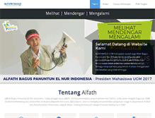 Tablet Screenshot of alfathbagus.com